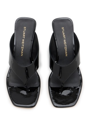 Detail View - Click To Enlarge - STUART WEITZMAN - Vinnie 50 Wedge Thong Sandals