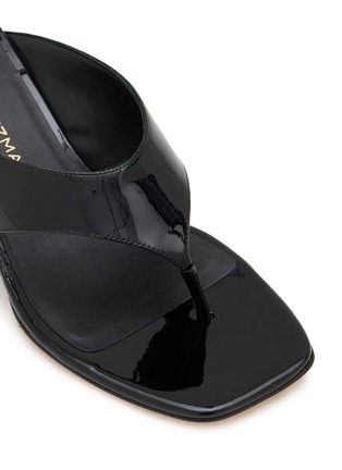 Detail View - Click To Enlarge - STUART WEITZMAN - Vinnie 50 Wedge Thong Sandals