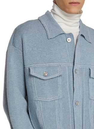  - BARRIE - Oversized Cotton Cashmere Jacket