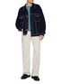 Figure View - Click To Enlarge - BARRIE - Oversized Cotton Cashmere Jacket