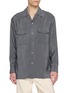 LEMAIRE Convertible Collar Dry Silk Shirt