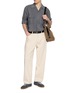Figure View - Click To Enlarge - LEMAIRE - Convertible Collar Dry Silk Shirt