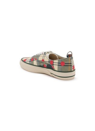 - BARBOUR - x Paul Smith Tartan Canvas Women's Sneakers