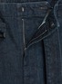  - LEMAIRE - Twisted Leg Belted Cotton Denim Jeans