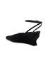  - ALAÏA - 60 Wedge Suede Mules