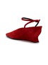Detail View - Click To Enlarge - ALAÏA - 60 Wedge Suede Mules