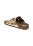  - BAZISZT SHOES - Floral Embroidered Suede Leather Sandals