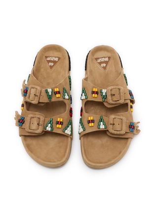 Detail View - Click To Enlarge - BAZISZT SHOES - Sambla Two Strap Suede Sandals