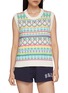 CHINTI & PARKER X Miffy Fair Isle Knit Tank Top