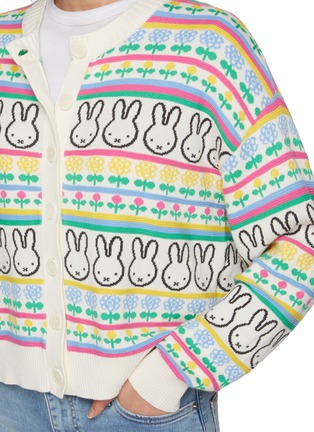  - CHINTI & PARKER - X Miffy Fair Isle Knit Cardigan