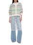 Figure View - Click To Enlarge - CHINTI & PARKER - X Miffy Fair Isle Knit Cardigan