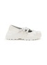 Main View - Click To Enlarge - AKIKOAOKI - Floral Platformed Leather Mary Jane