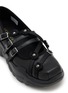Detail View - Click To Enlarge - AKIKOAOKI - Floral Platformed Leather Mary Jane