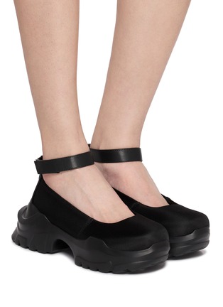 Figure View - Click To Enlarge - AKIKOAOKI - Allegro Platformed Women's Sneakers