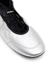 Detail View - Click To Enlarge - PEDDER RED - Rae Leather Ballerina Flats