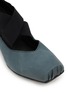 Detail View - Click To Enlarge - UMA WANG - 45 Crisscross Elastic Band Leather Ballerina Pumps
