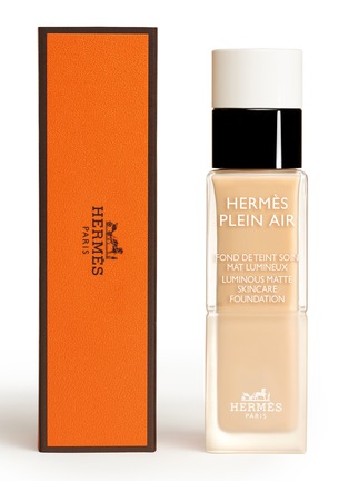 Detail View - Click To Enlarge - HERMÈS - Plein Air Luminous Matte Skincare Foundation — Sépia