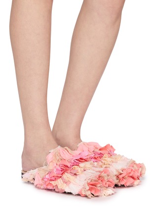 Figure View - Click To Enlarge - CALLA - Mono Nikibabouches Rug Clogs