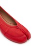 Detail View - Click To Enlarge - MAISON MARGIELA - Tabi Leather Ballerina Flats