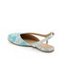 - MAISON MARGIELA - Tabi Sunfaded Flower Print Suede Slingback Flats