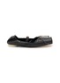 MM6 MAISON MARGIELA Square Toe Leather Ballerina Flats
