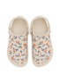 Detail View - Click To Enlarge - CROCS - Classic Crafted Marble Floral Clogs