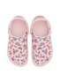 Detail View - Click To Enlarge - CROCS - Classic Crafted Marble Floral Clogs