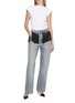 Figure View - Click To Enlarge - ALAÏA - Tassel Denim Jeans