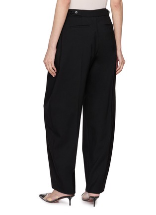 Back View - Click To Enlarge - ALAÏA - Pleated Tailored Pants