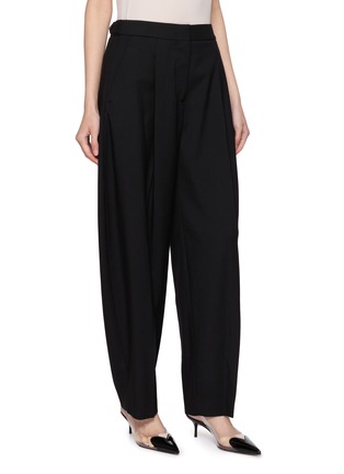 Front View - Click To Enlarge - ALAÏA - Pleated Tailored Pants