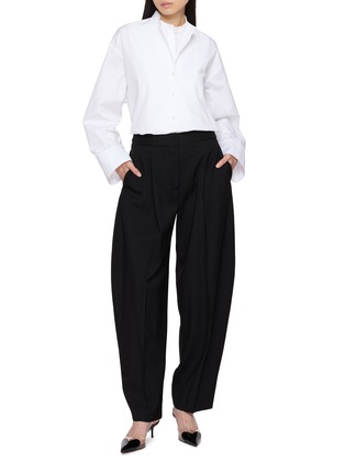 Figure View - Click To Enlarge - ALAÏA - Pleated Tailored Pants