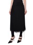 Front View - Click To Enlarge - ALAÏA - Fringed Leggings