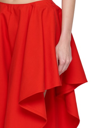  - ALAÏA - Asymmetrical Drape Tied Cotton Pants