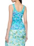 Back View - Click To Enlarge - CHLOÉ - Sleeveless Tropical Flower Print Ribbed Knit Tank Top