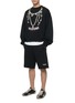 Figure View - Click To Enlarge - WE11DONE - Necklace Print Sweatshirt