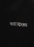  - WE11DONE - Embellished Logo Oversized T-Shirt