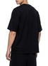 Back View - Click To Enlarge - WE11DONE - Monster Sticker T-Shirt