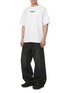 Figure View - Click To Enlarge - WE11DONE - Sport Logo Raglan T-Shirt