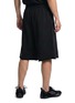 Back View - Click To Enlarge - WE11DONE - Raw Edge Logo Sweatshorts