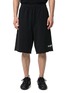 Main View - Click To Enlarge - WE11DONE - Raw Edge Logo Sweatshorts