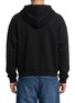 Back View - Click To Enlarge - WE11DONE - Monster Sticker Zip Up Hoodie