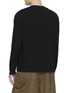 Back View - Click To Enlarge - KANEMASA PHIL - High Twist Long Sleeve Cotton T-Shirt