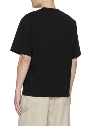 Back View - Click To Enlarge - KANEMASA PHIL - High Twist Short Sleeve Cotton T-Shirt