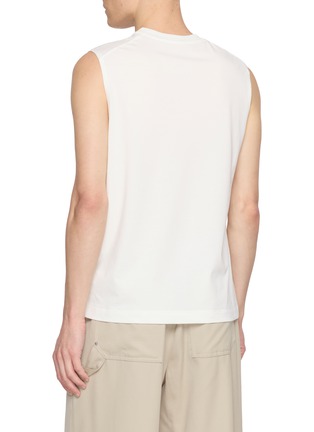 Back View - Click To Enlarge - KANEMASA PHIL - High Twist Cotton Tank Top