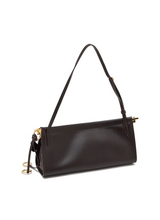Detail View - Click To Enlarge - ALAÏA - Medium Le Click E/W Leather Hobo Bag
