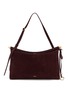ALAÏA Le Click Pocket 35 Suede Hobo Bag