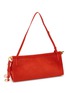 Detail View - Click To Enlarge - ALAÏA - Medium Le Click East West Suede Hobo Bag