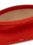 Detail View - Click To Enlarge - ALAÏA - Medium Le Click East West Suede Hobo Bag