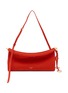 ALAÏA Medium Le Click East West Suede Hobo Bag