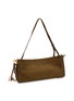 Detail View - Click To Enlarge - ALAÏA - Medium Le Click East West Suede Hobo Bag